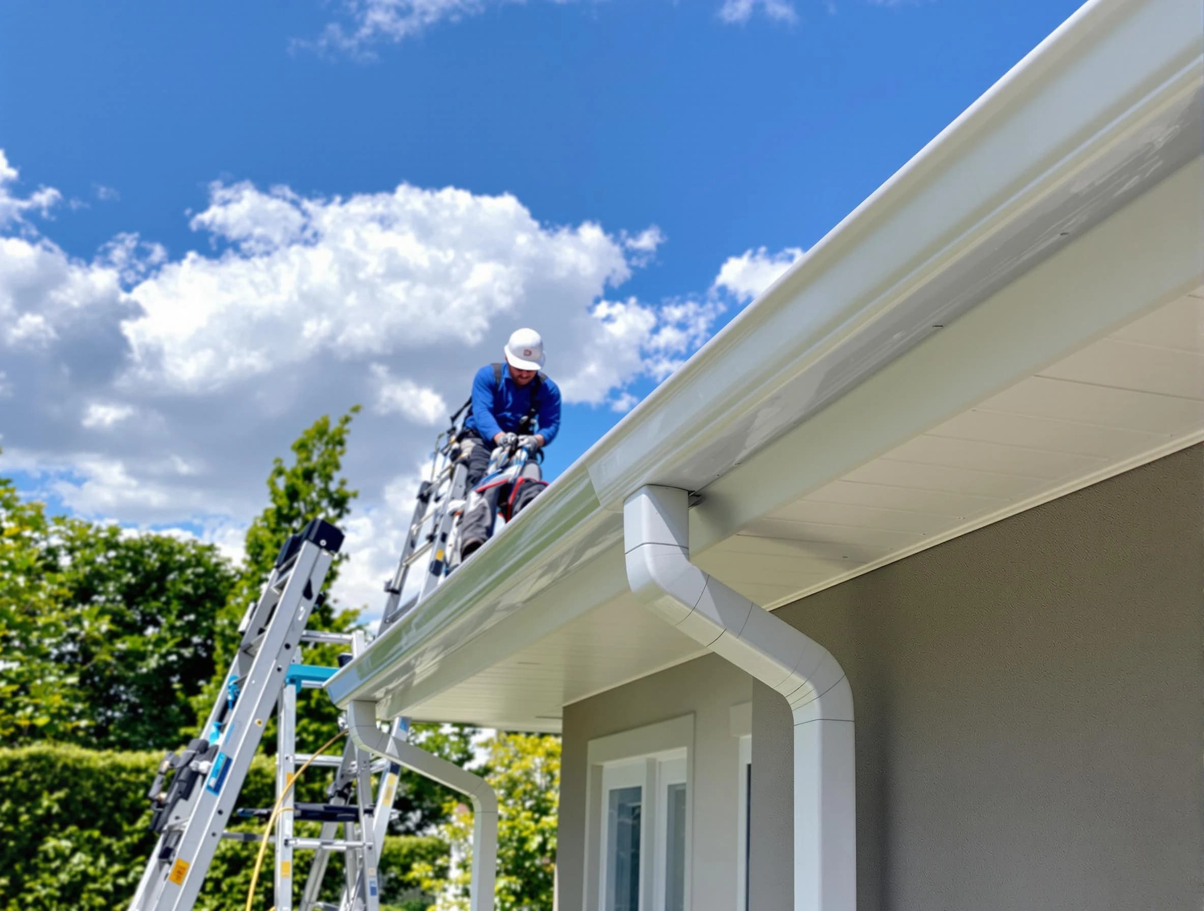 Rain Gutters in Westlake